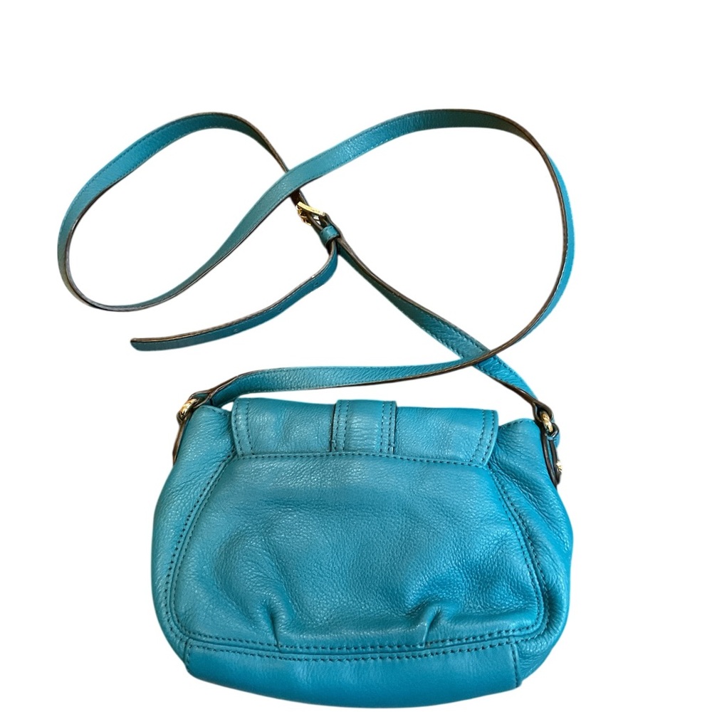 MICHAEL Michael Kors Turquoise Crossbody Bag with Gold Hardware - Picture 3 of 6
